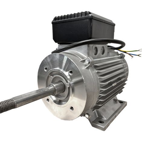Ersatzmotor Industriemotor Elektromotor 230V 1,8kW Motor mit Anschlusskabel für Kompressor