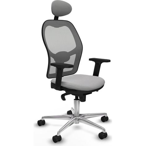 Piqueras y Crespo Jorquera Silla de oficina gris claro (1/3)