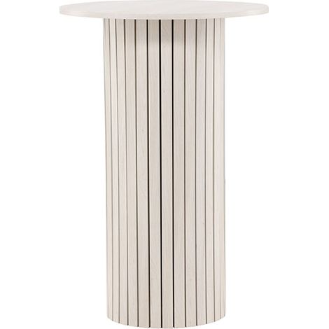 Härön Bartisch Ø70 cm whitewash.