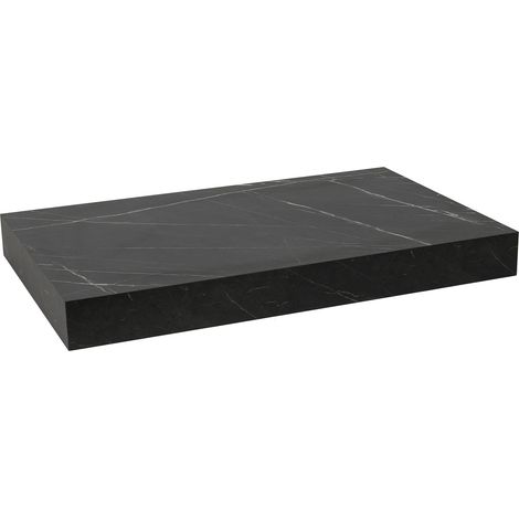 Egger Piano lavabo naturale 83,5x8x50 cm, effetto marmo nero (DO8050PBC)