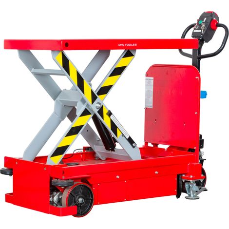 Table élévatrice électrique automotrice 500 kg 1020x610 mm Hauteur 1000mm MW Tools WTE50010T (1/5)