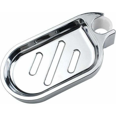 Soap dish for 22mm shower rail, ABS plastic shower soap holder, shower soap stand (1/5)