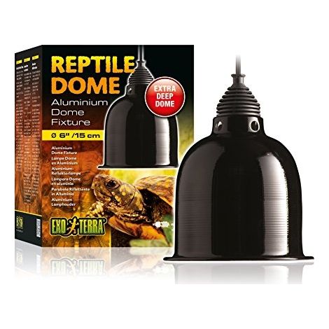 Exo Terra Dome Calefactor para Reptiles Aluminio 15 cm