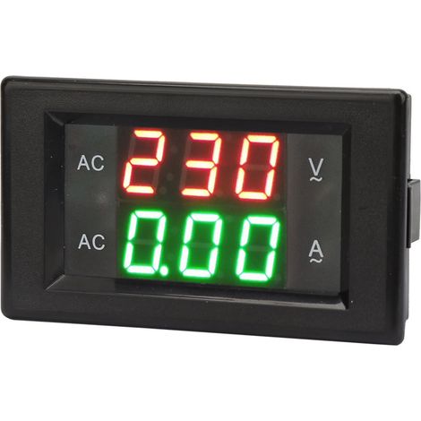 YB4835VA Digital Display AC 500V/50A LED Ampere Meter Voltmeter (1/5)