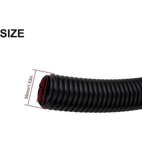 Tuyau d'extension universel extra long pour aspirateur - 32 mm - Tuyau ondulé universel extra long pour aspirateur (2 mètres) (1/4)
