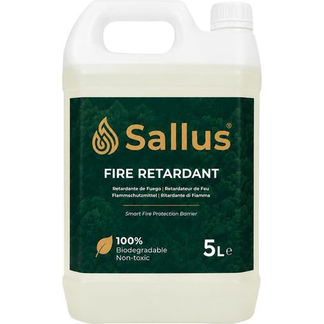 Sallus Bidon Retardant de Flamme Ignifuge Multi-Surfaces 5L