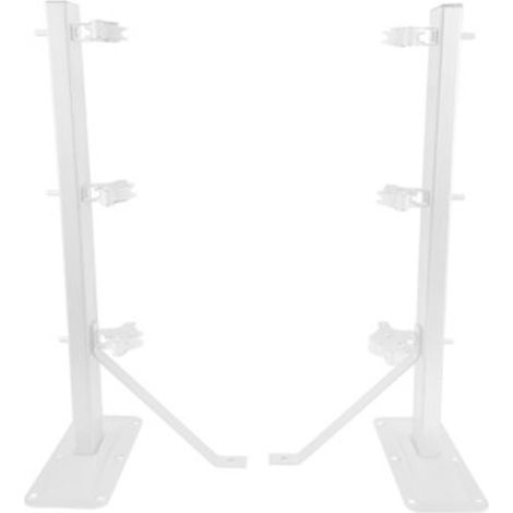 Set tendederos pared 46cm - acero inoxidable, LAUXA HOME.