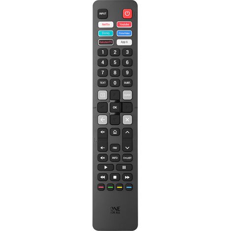 One For All URC 4916 télécommande TV Appuyez sur les boutons