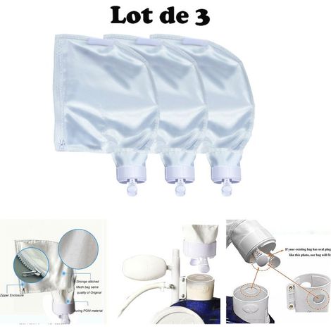 Filtres de Robot de Piscine, 4pcs Filtre Robot Dolphin M400/M500, Cartouches de Filtre à Ressort, filtres Ultra-Fins compatibles avec Dolphin Nautilus CC Plus, pour Nettoyeur de Piscine plissée (1/5)