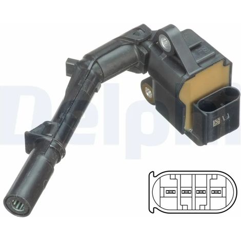 Bobine d'allumage Delphi Technologies GN10690-12B1 MERCEDES-BENZ 2709061000