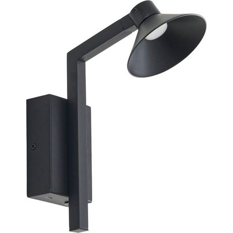 LED-vägglampa, vägglampa inomhus "Steve" aus metallermit USB Anschluss für vardagsrum / matsal von Lucande