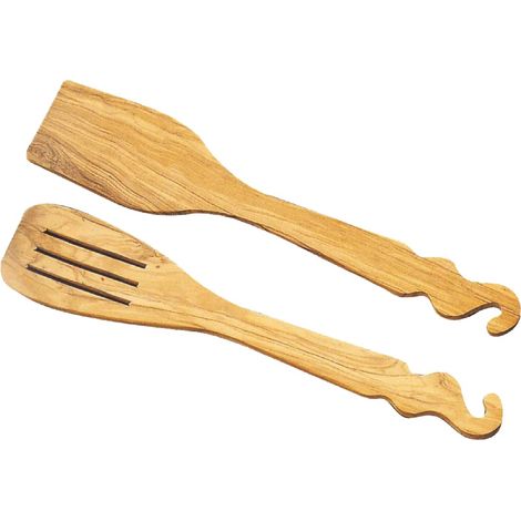 Signes Grimalt Utensilios Cocina  Paletas Set 2 Unidades Utensilios Marrón 6x30x1cm 536
