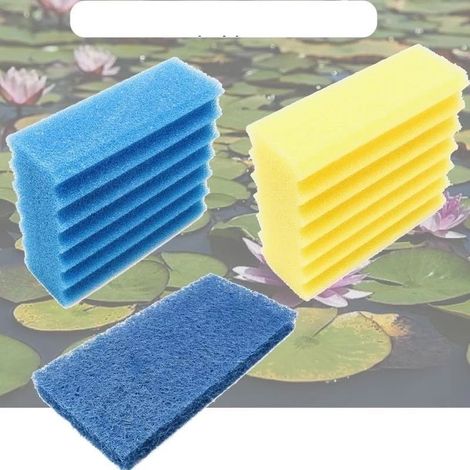 Mousses De Remplacement, 1 Mousse Jaune + Bleue + 1 Tapis Japonais (1/5)