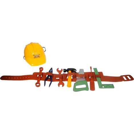 Kit de herramientas con casco