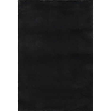 Washable Rug Soft Shaggy 160x230 cm Anti Slip Black vidaXL (1/5)