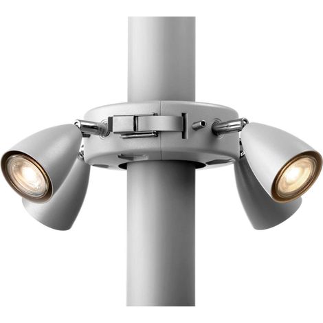 Solamagic Etherma Licht am Mast Sonnenschirm-Beleuchtung 4x5 Watt 230 V IP24 Etherma Licht am Mast Sonnenschirm-Beleuchtung 4x5 Watt 230 V IP24 weiß (1/5)