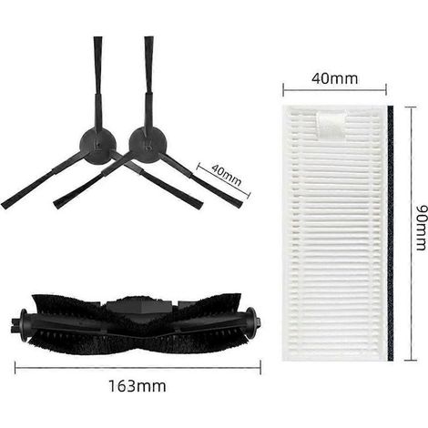 Hauptbürste, Seitenbürste, HEPA-Filter für Saugroboter, Ersatzteile, Rotationsbürste, Spa (1/5)