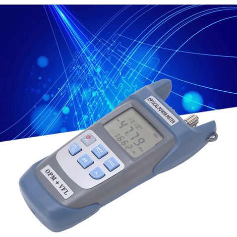 Wattmètre optique AUA-G710B (unité intégrée à lumière rouge) 50 km/50 MW avec éclairage LED -70 à +10 dBm (1/5)