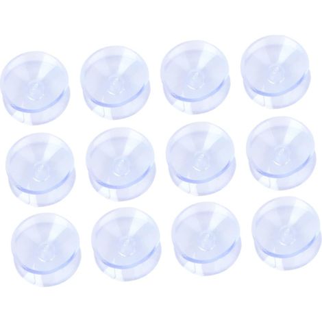 50 protections antidérapantes pour verre avec ventouses, pastilles (1/5)