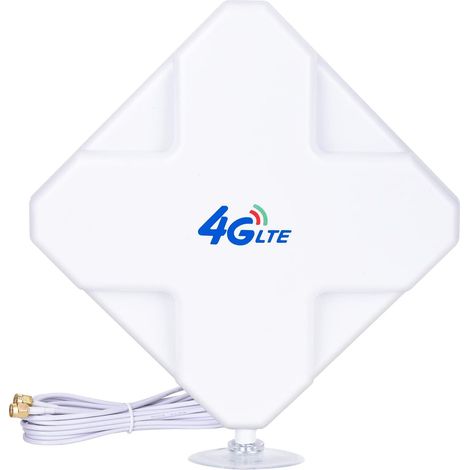 Antenne 4G LTE - 1 Pièce - Connecteur SMA - Gain 35dBi - Amplificateur Signal Extérieur - Pour Routeur WiFi Mobile (1/5)