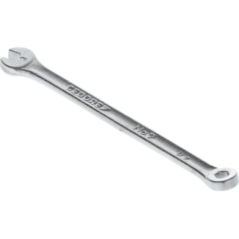 7 3 Llave combinada de anillo y boca de 6 caras 3 mm (1/4)