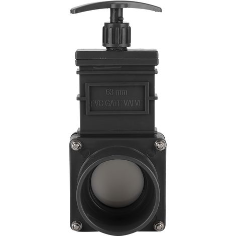 63-mm-Absperrventil für Wohnmobile, Abwasserkanal, ABS-Ventil, großer Durchmesser, hohe Arbeitseffizienz (1/5)
