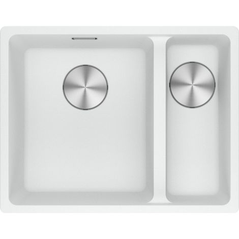Evier Franke Maris Fragranit+ MRG160-34-15 - Blanc Artic (moucheté) - Vidage : Automatique (1/3)