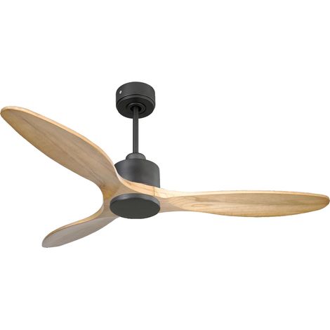 Ventilatore da soffitto Reversibile Termostato Wifi Motore CC Tetti inclinati Telecomando Hypersilence Memoria PURLINE SalamisD132C0367815