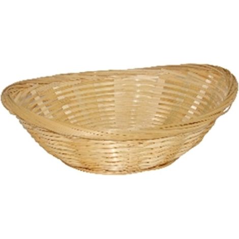 Corbeille à pain en osier ovale (Lot de 6) - Ref Y571 - Olympia
