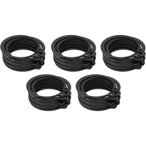 50pcs bagues d'arrêt 1,8mm épaisseur fer robuste pour embrayage compresseur AC 10PA (1/5)