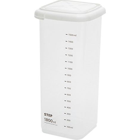 Boîte De Rangement Pour Aliments - Contenant Transparent En PP Avec Couvercle Étanche - Pour Cuisine - 240 ml À 2200 ml - Lot De 1