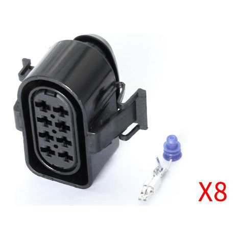 8-pin waterproof connector plug DJ7086A-3.5-11/21 3A00973834 3A097373 (1/4)