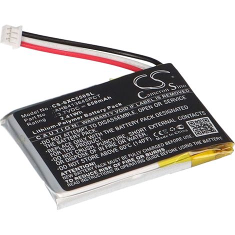 Akku kompatibel Sennheiser PXC 550 AHB413645PCT 650mAh (1/5)