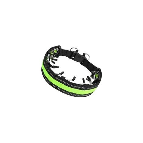 Collier à Pointes Réglable pour Chien - JINFGERNE - Collier de Dressage Sûr avec Boucle à Dégagement Rapide, Adapté aux Chiens de Petite et Grande Taille, Idéal pour un Dressage Efficace