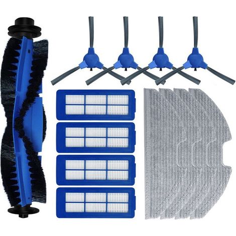 Para RoboVac G10 G30 Hybrid recambios filtro HEPA paños mopa cepillo lateral principal aspirador (1/5)