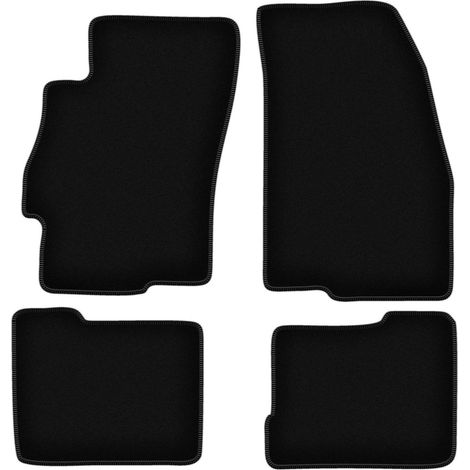Tappetini BASIC in velluto nero per: Fiat Linea berlina (2009-2015) (1/5)