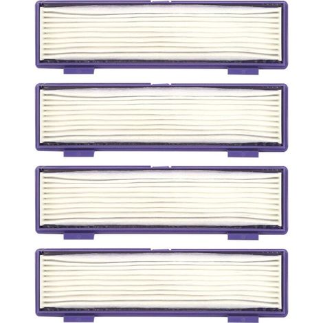 4 Pièces Aspirateur Filtre Pratique Aspirateur Pièce de Rechange Adapté pour Neato 70E 75 80 85 D75 D80 D85 D3 D5 D7 (1/4)