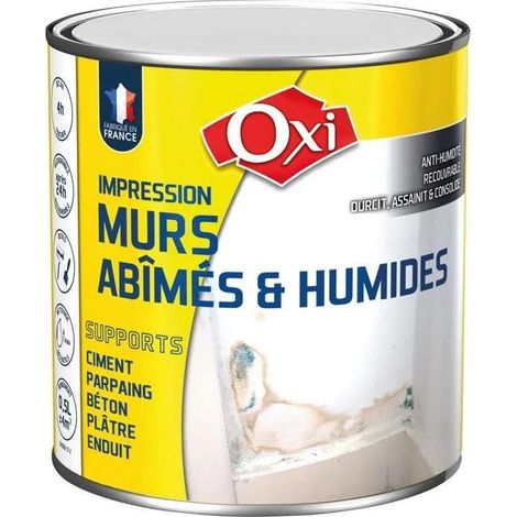 Oxi 3285820026639 Pittura tecnica bianca opaca 2,5 litri