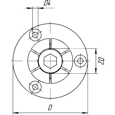 Mandrin de serragexPA M6x14.20mm MITEE-BITE (1/5)