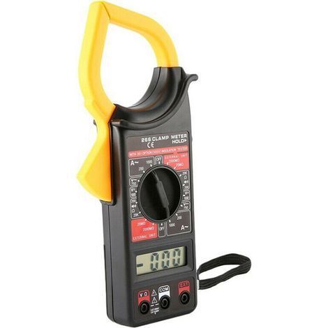 Tester Multimetro Digitale Pinza Amperometrica Test Clamp Puntale DT-266