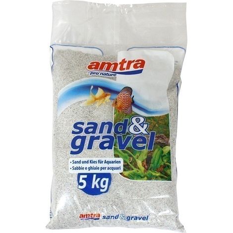 Set 4 pezzi Quarzo Bianco Avorio Fine 0,8-1,2mm kg 5.: Quarzo Bianco Avorio Fine 0,8-1,2mm per acquari (1/3)