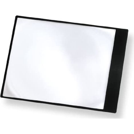 Carson MagniSheet Fresnel-Lupe 2x in flexibler Lamellenform, Seitengröße (1/4)