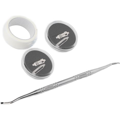 Outil de Pédicure en Acier Inoxydable pour Ongles Incarnés, Traitement Paronychie - 2 Pièces (1/5)