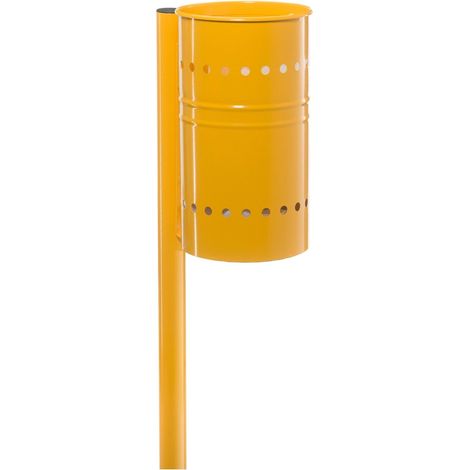 Andrys Cestino Rifiuti Esterno da Inghisare Giallo H120 (1/5)