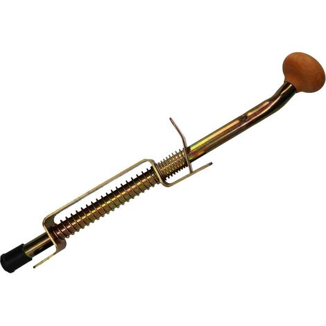 KOTARBAU 5907465908641 Arrêt de portail Doré/jaune 420 mm
