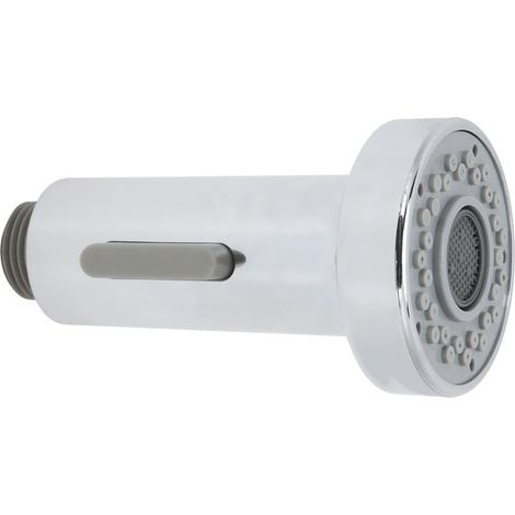 Hand shower of faucet of kitchen, 2 functions, head of faucet of replacement for mixer faucet, chrome, G1/2 (1/5)