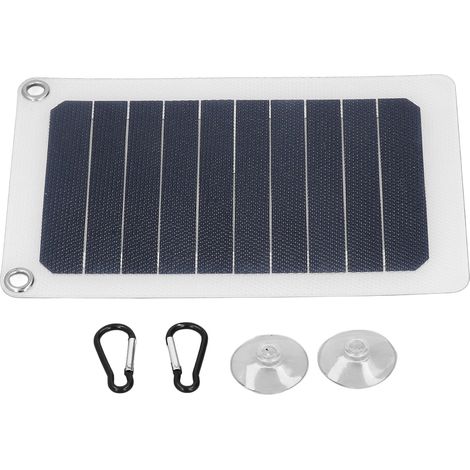 Tragbares 6W 6V Solarpanel, energiesparend, umweltfreundlich, Solarladung für Outdoor-Arbeit und Camping (1/5)