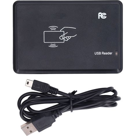 Système de contrôle d'accès USB intelligent avec lecteur de cartes CAC et avertisseur sonore LED pour la maison et le bureau.