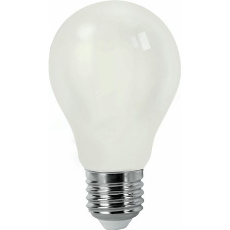 Bombilla LED Filamento Estándar Opalina E27 8W Cálida Matel (1/2)
