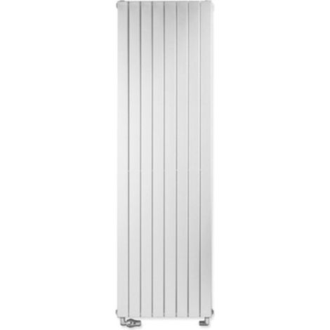 Finimetal – Radiateur eau chaude vertical en acier 200 cm – Puissance 661W – Raccordement universel 6 orifices Ø 15/21 – 4SV10200 (1/2)